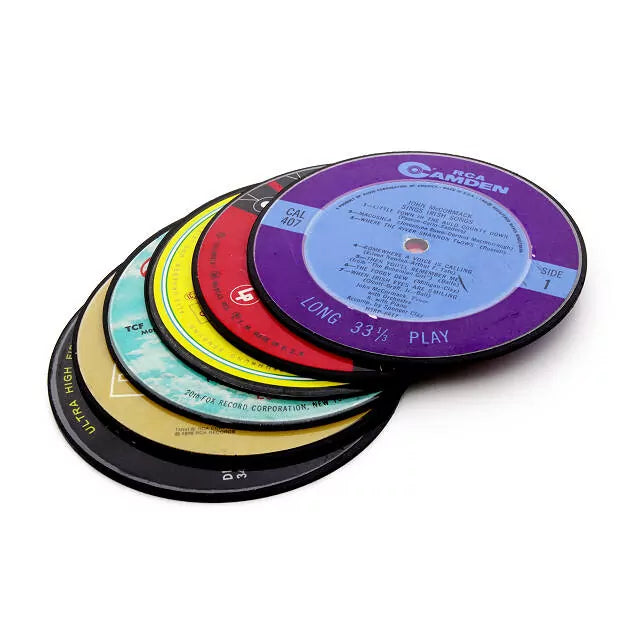 Vinyl Records Coasters