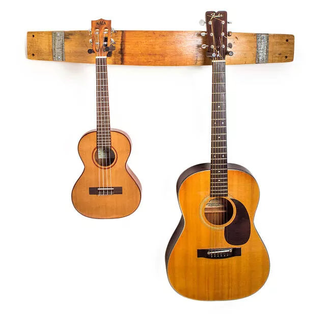 Wine Barrel Guitar Rack