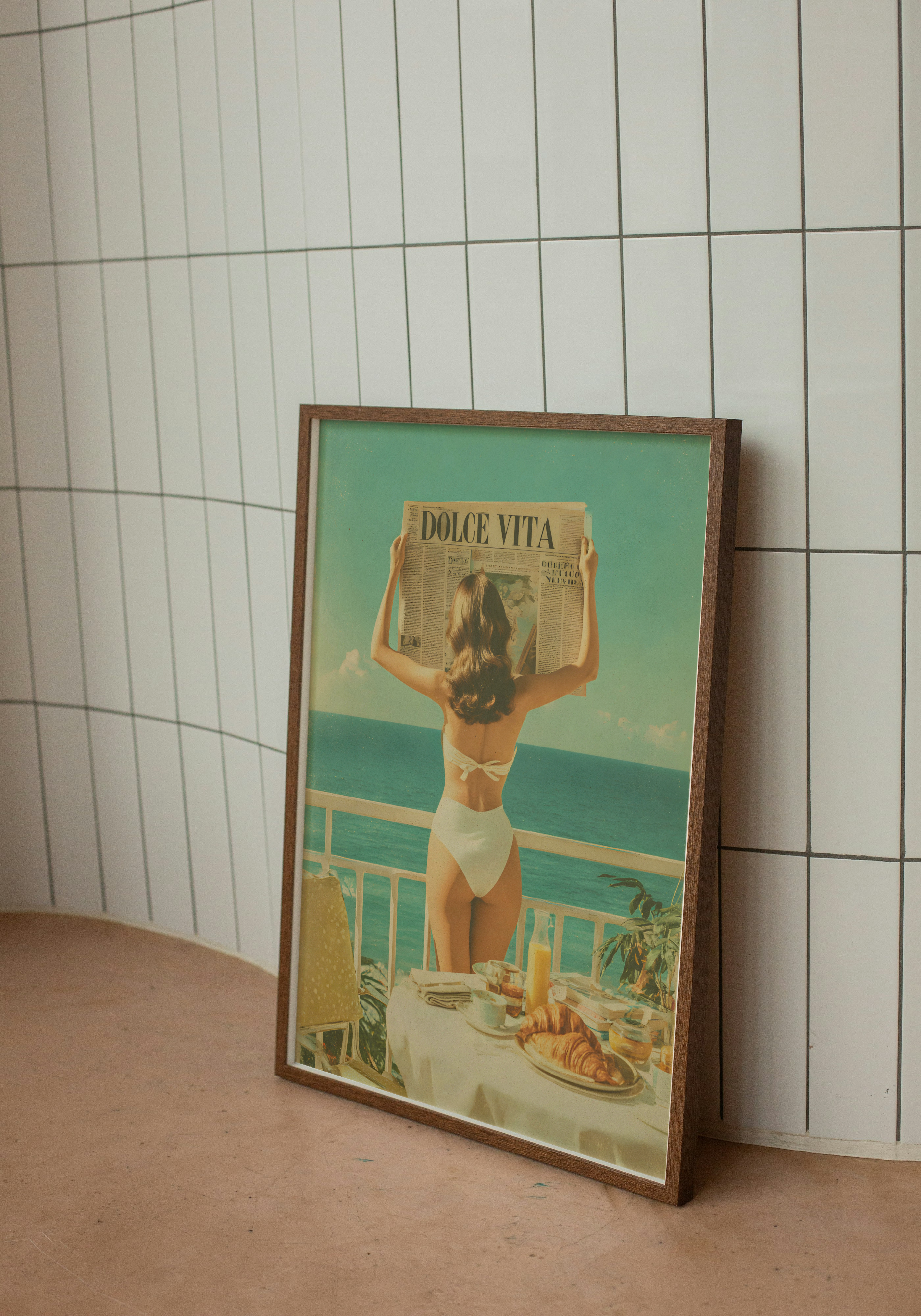 Dolce Vita – Retro Lifestyle Print