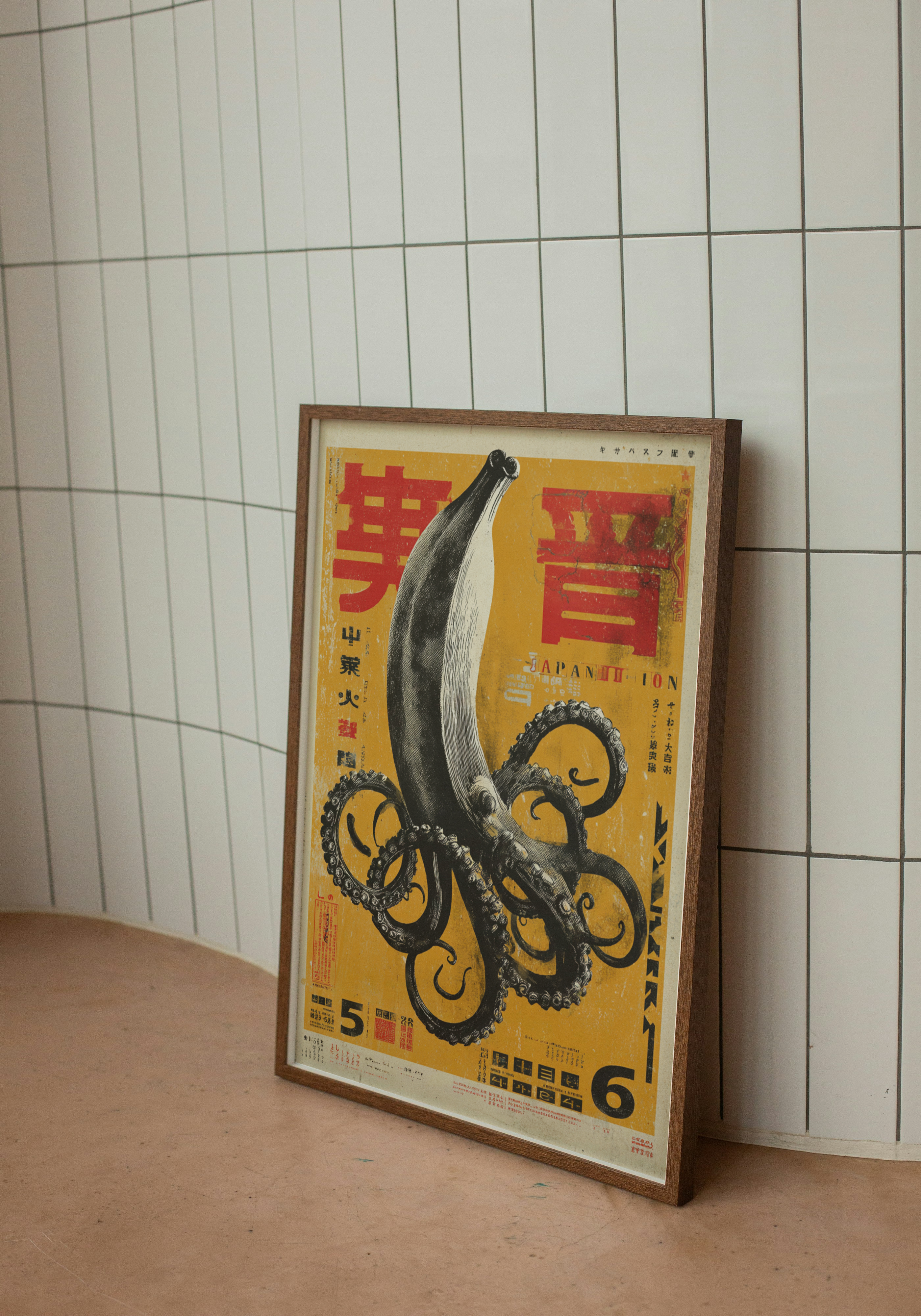 Japanese Octopus II – Vintage Exhibition Print