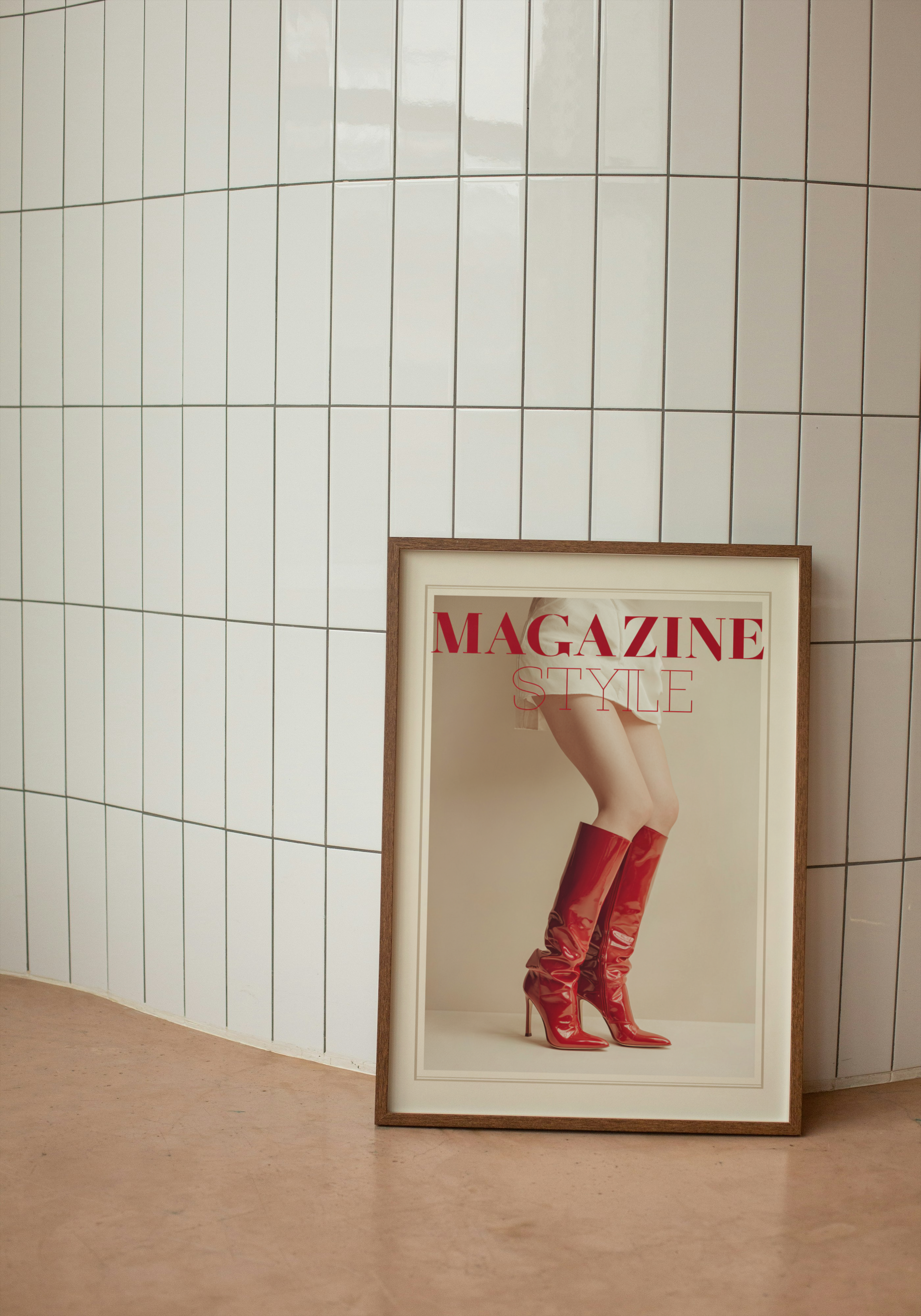 Magazine Style – Fashion Retro Print