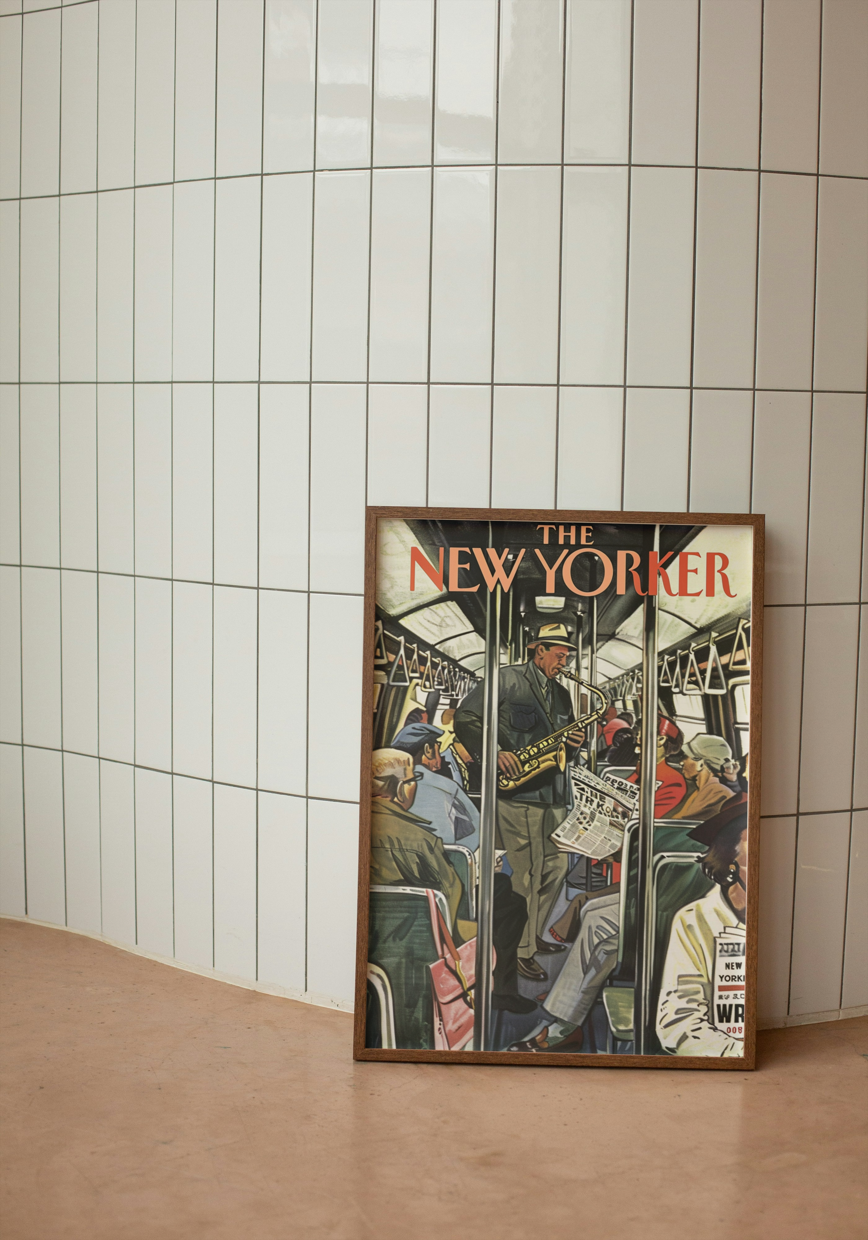 Subway Jazz – Retro Magazine Print